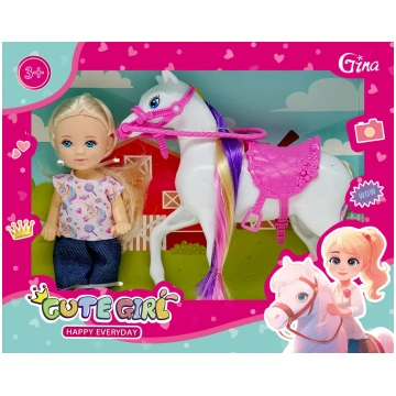 Nukk hobusega Gina Gerardos Toys 69110