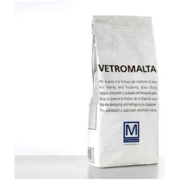 Stikla bloku montāžas java, balta, 25kg | Salons O