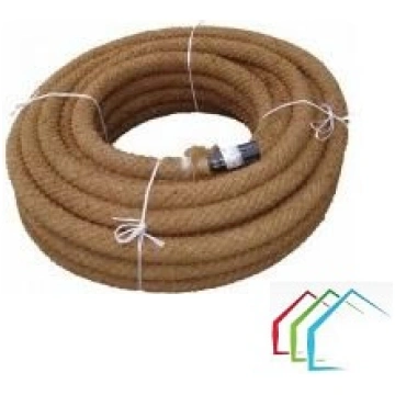 Drenāžas caurule d92/80 ar kokosa filtru (75m rull