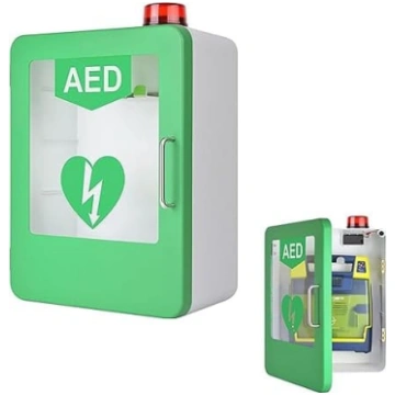 WOLWES AED skapis, pirmās palīdzības AED defibrila