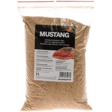 Zāģu skaidas Mustang 265566, alksnis, 3 l, brūna k