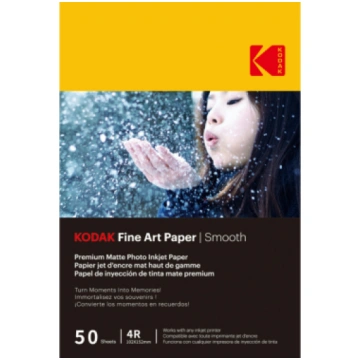 Kodak Fine Art Paper 230g Matte Coated Smooth 4/6x