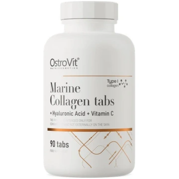 OSTROVIT jūras kolagēns + hialuronskābe + C vitamī