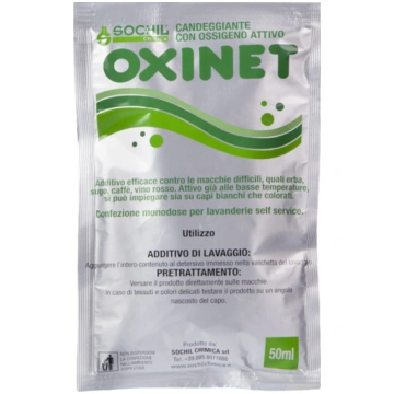 OXINET ossigeno attivo per macchie ostinate 50 ml