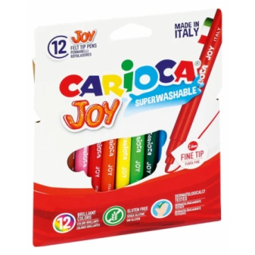 Flomāsteri CARIOCA Joy, 12 krāsas