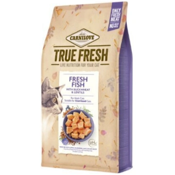 Carnilove cat true fresh fish bezgraudu sausā kaķu