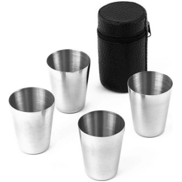 Šota glāžu komplekts Orion 125154, nerūsējošais tē