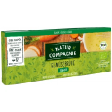 Dārzeņu buljona kubiciņi BIO 126g NATUR COMPAGNIE