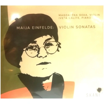 CD "Einfelde Maija." Vijoļsonātes" Latvija LMIC129