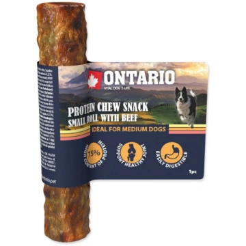 Ontario Protein Chew Snack Small Roll With Beef ko