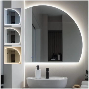 Brilagi - LED vannasistabas spogulis QUARTIERE LED