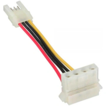 InLine Strom Adapter 3 5" Buchse auf 5 25" Stecker