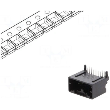 Connector: automotive | Mini50 | socket | male | P