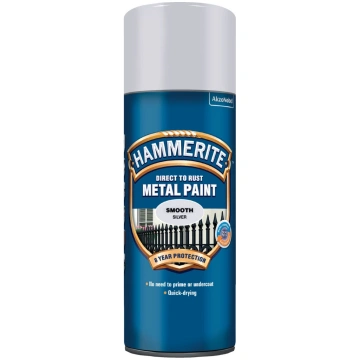 Hammerite Hammerite Glatlak - Silver - Spray - 400