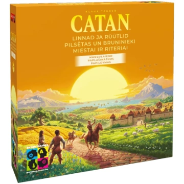 CATAN: Pilsētas un bruņinieki (2025, paplašinājums
