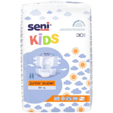 Autiņbiksītes Seni Kids Junior Super (20+ kg), 30 