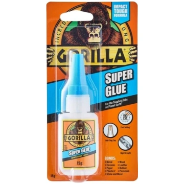 Superlīme Gorilla Super Glue, 15 g