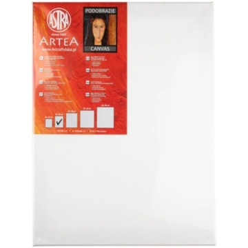 Audekls ar rāmi Astra 30x40cm balts