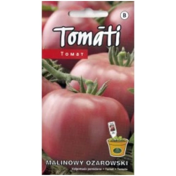 TOMĀTI MALINOWY OŻAROWSKI. TOMĀTU SĒKLAS 0.1 g KUR