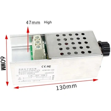 10000W 25A Speed Controller High Power SCR Voltage