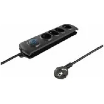 Qoltec 50104 Surge protector pagarinātājs 50104-QO