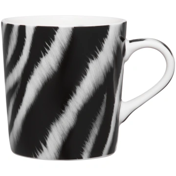 Krūzīte Ambition Animal Zebra, balta krās./melna k