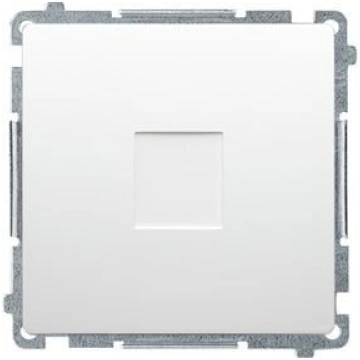 Kontakt Simon Basic baltā rāmja vāks