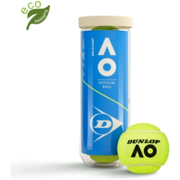 Tennis balls DUNLOP AUSTRALIAN OPEN OPEN 3PET ITF 