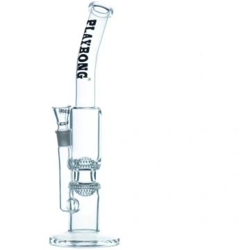 Stikla bongs "Play" 37 cm - Ūdenspīpes - Vīraki - 