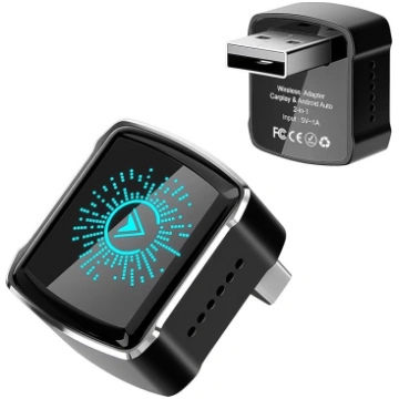 MYPIN 2-in-1 bezvadu CarPlay adapteris iPhone un A