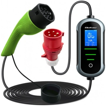 Qoltec Electric car charger 7kW 230V CEE 32A WiFi 