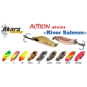 Māneklis AKARA «River Salmon» Action SH (šūpojošs,