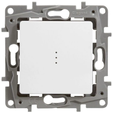 Niloe balts Pārslēdzis + sp. (b/sp)* LEGRAND EB111