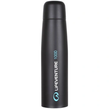 Termoss Lifeventure TiV Vacuum Flask, 1 l, melna k