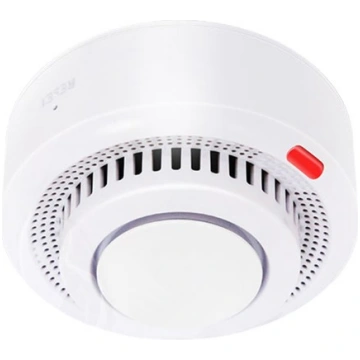 Smoke sensor ZigBee TUYA, with siren 85dB, white, 