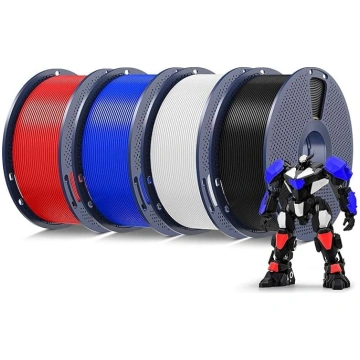 SUNLU PETG 3D printera filaments, 1,75 mm, 4 kg ko