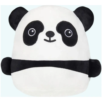 Pūkains Squishmallow pandas rotaļlieta ar īpaši mī