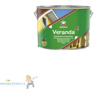 Krāsa Eskaro Veranda 0,95l balta 14859
