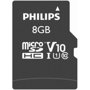 micro SDHC 8GB Class 10 UHS 1 FM08MP45B/10 Philips