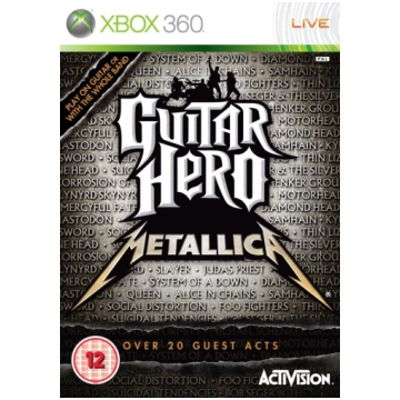 Lietots - Xbox 360 Guitar Hero: Metallica