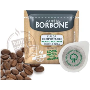 Cialde borbone miscela nera 44 mm