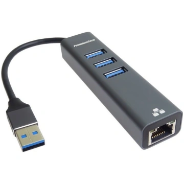 HUB USB PremiumCord PREMIUMCORD Adaptér USB3.0 - L