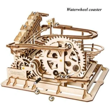 Robotime 8 veidi DIY Gear Drive Koka mehāniskais m