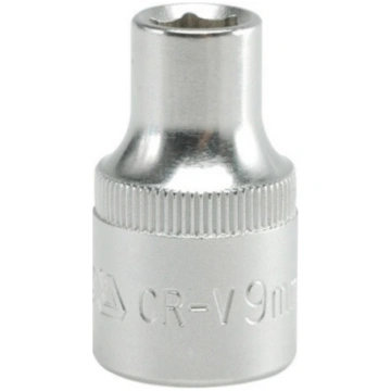 Uzmaucamā seškanšu galviņa,CrV,1/2, 13mm HT1A213