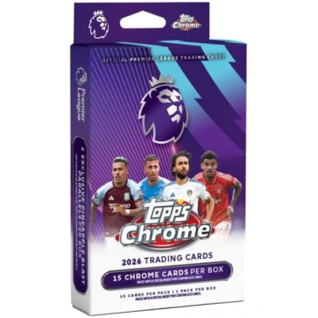 2025–26 Topps Chrom Premier League kartes – karabī