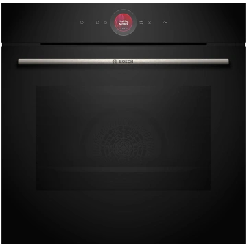 Bosch, Series 8, 71 L, pirolītiskā tīrīšana, melna