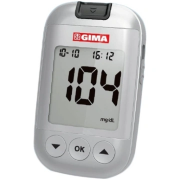 GIMA GLUCOSE MONITOR komplekts mg / dL, 1 gab