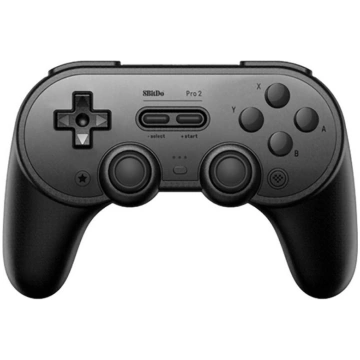 Spēļu kontrolieris 8BitDo Pro 2, melna krās