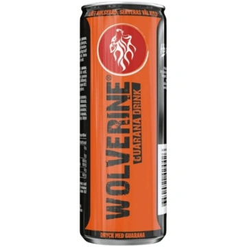 Wolverine Energy Drink 250 ml Guarana Caffeine fre
