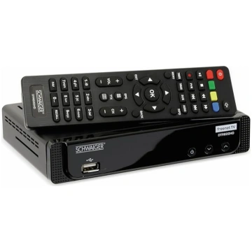 Schwaiger DTR600HD Virszemes Full HD Black TV deko